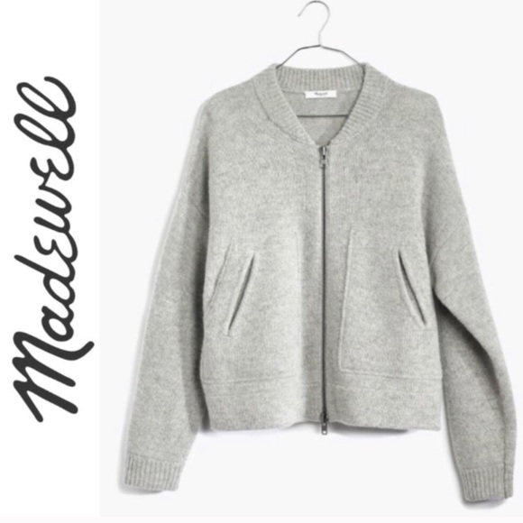 Madewell Sweaters - Madewell | Bomber Cardigan Sweater